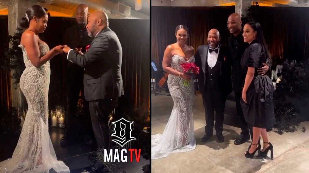 Bun B & Wife Queenie Renew Their Wedding Vows With Keion And Shaunie ...