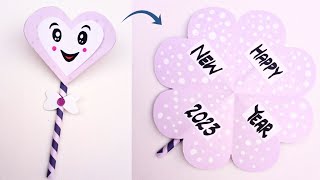 Happy New Year Card 2023, Greeting Card, New Year Greeting Card, new year card, cute new year card