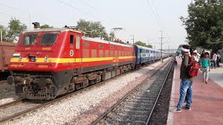 धौलपुर जंक्शन पर बिना रुके दिल्ली की ओर निकली 4 ट्रेनें | Trains skipping Dholpur Jn [4 in 1]