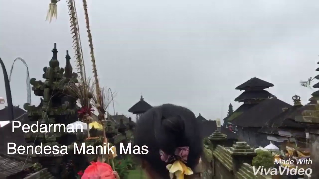 Pedarman Bendesa Manik Mas Besakih - YouTube