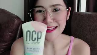 รีวิว NCP Aura white sunscreen