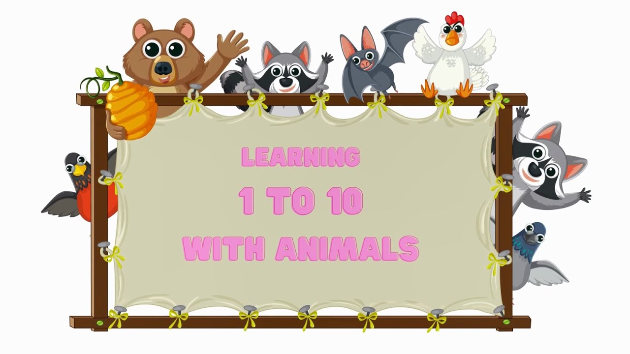 Learn To Count From 1 To 10 Nursery Rhymes And Kids Songs Numbers