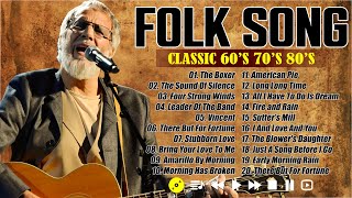 Classic Folk Songs 60's 70's 80's Playlist 💗 Cat Stevens, Bob Dylan, John Denver,  Simon & Garfunkel