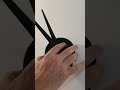 DIY self adhesive wall clock #shorts