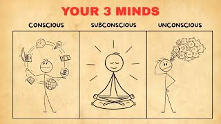 The 3 Levels of Your Mind EXPLAINED Conscious vs Subconscious vs Unconscious