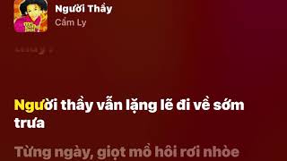 Người Thầy - Cẩm Ly