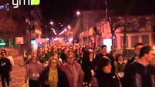 Caminhada nocturna levou centenas de pessoas às ruas de Guimarães