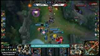 1-10-15 LMS 春季資格賽 LEAGUE OF LEGENDS 英雄聯盟 LOL yoeFW vs. TPA 台北暗殺星