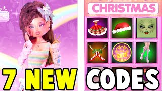 ALL 7 NEW *SECRET* CODES DECEMBER 2024 IN DRESS TO IMPRESS! *FREE VIP* WINTER CODES