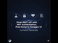 Flask REST API with JWT Authentication, PostgreSQL & Swagger UI | Full Python Tutorial 2025