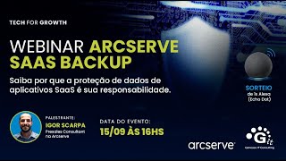 Webinar Arcserve SaaS Backup 15.09.2022