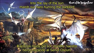 Rhapsody - The March Of The Swordmaster (Lyrics & Sub. Español)