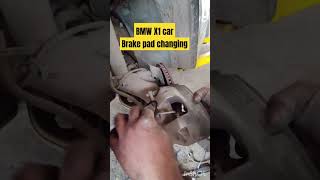 BMW X1 CAR front wheel brake pad change