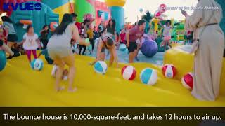 World's largest bounce house opens in Austin