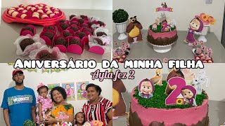 FIZ O BOLO E DOCES || FESTA SIMPLES EM CASA TEMA MASHA E O URSO