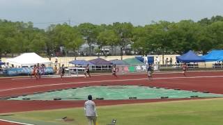 近江高校男子陸上競技部　押谷２００ｍ②　2016.8.18