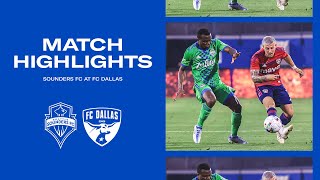 HIGHLIGHTS: FC Dallas vs. Seattle Sounders FC | May 07, 2022