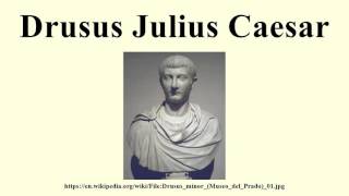 Drusus Julius Caesar