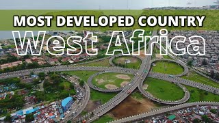 Which country is the most developed in West Africa