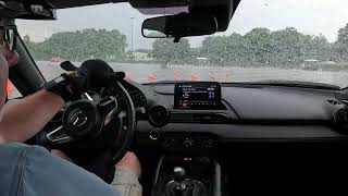 MOWOG 6 2024 Autocross.  Run 3 Mazda MX-5 ND2 Club.