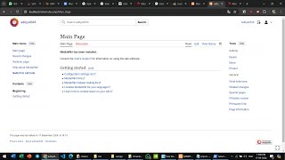 Mediawiki Installation