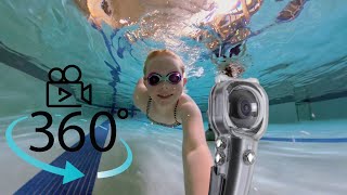 Swimming with a 360 Camera Underwater VUZE XR