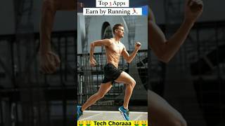 Top 3 Apps Earn By Running 🏃 | Earning Apps | Earn Online Money | Students earning | #shorts #viral