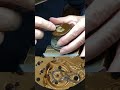 Watch parts hand engraving - Cornehl Watches