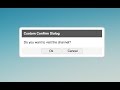 Custom Confirm Dialog in JS - Part 2/2 | JavaScript Tutorials | Web Development Tutorials