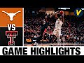 #23 Texas vs #14 Texas Tech Highlights | 2022 College Basketball Highlights