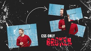 Broken CSS Creative Image Hover Effects + ( Free Source Code ) @code_clear9390