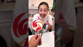 Mom broke her teeth on lollipop prank 😱🤣👧🏻❤️👩🏻👶🏻✅🌈🚀🍭🦄