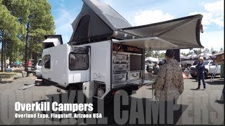 Overkill Campers: 1st ever SLIDE OUT on an off road tear drop trailer I've ever seen