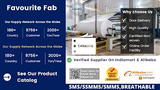 📗 Favourite Fab Product Catalog | Non Woven Fabric Manufacturer \u0026 Exporter Based In India