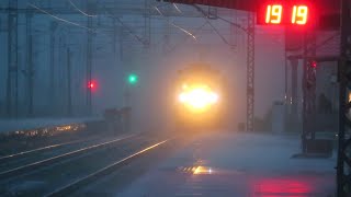 Monsoon Mania 2024 Part-1 || Speedsters of Western Railways Creating Havoc Through Torrential Rains!