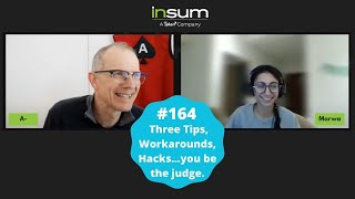 APEX Instant Tips #164: Three Tips, Workarounds, Hacks...you be the judge.