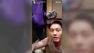 [William Chan] trapped in the elevator, William helped others to get out 20171017  陳偉霆