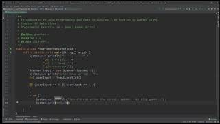 Intro to Java Chapter 03 Exercise 14 - Game: Heads or Tails