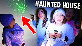 HUNTING FOR THE GHOST IN OUR HAUNTED HOUSE...