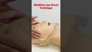 Modified Jaw Thrust Technique Medtimewithdrmuneerjan