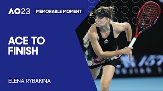 Match Point | Rybakina v Ostapenko| Australian Open 2023
