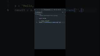Remove punctuation from a string | #python #pythonprogramming#coding#learnpython #pythonforbeginners