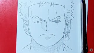 How To Draw Zoro