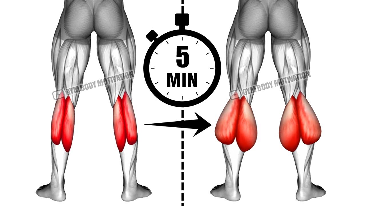 Do This 5 Min A Day To Get Bigger Calves Youtube