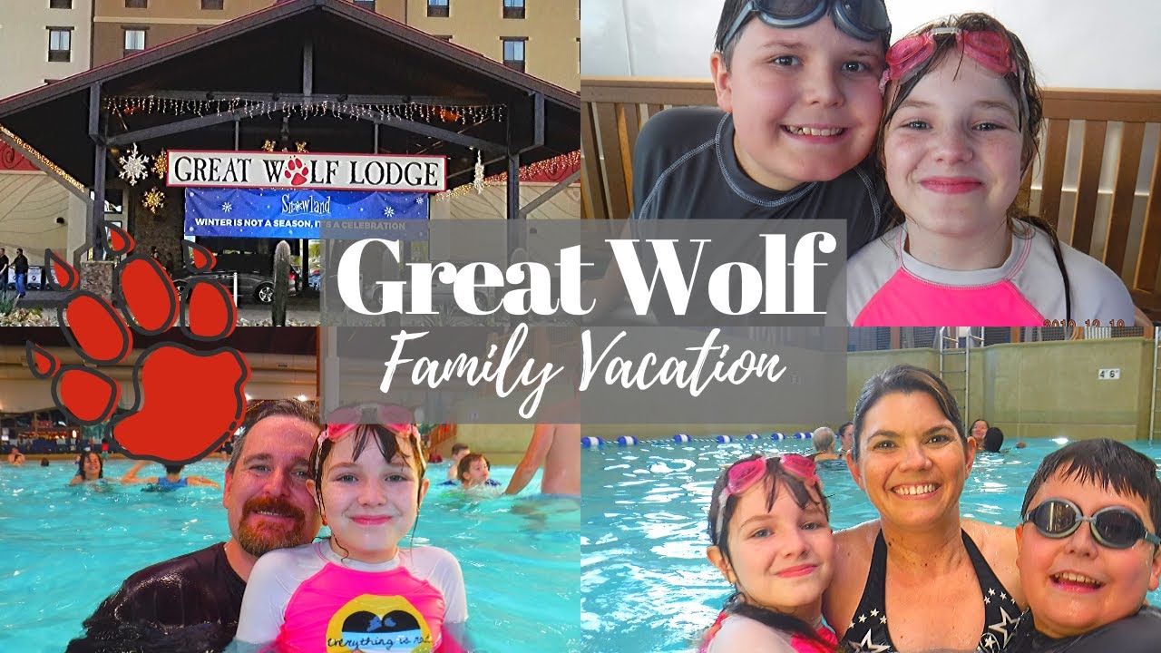 GREAT WOLF LODGE // Family Vacation // Cleaning Mom - YouTube