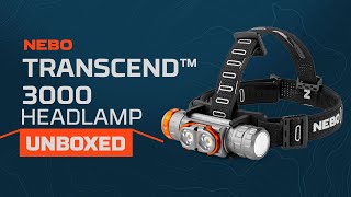 Transcend 3000 Headlamp | NEBO UNBOXED