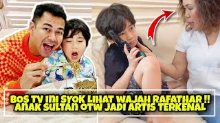 KEDATANGAN TAMU PENTING.. BOS TV ini SAMPAI SPEECHLESS LIHAT KETAMPANAN dan KULIT PUTIH RAFATHAR