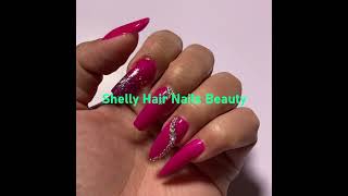 5 Trendy Nail shaping ideas/ Nail created by Shelly #Shellyhairnailsbeauty #nailshapin