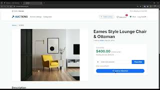 CS50 Web Programming Project 2 – Commerce | Django Auction Website Demo