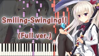 [Café Stella to Shinigami no Chou OP] Smiling-Swinging!! (Full ver.) Piano Arrangement